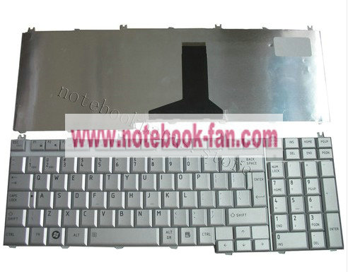 NEW US Keyboard For Toshiba Satellite L555 L555D L505D L505 Silv
